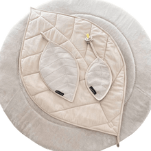Afbeelding in Gallery-weergave laden, Onderlegger in bladvorm-in de box-babynestje-bed-ledikant-box
