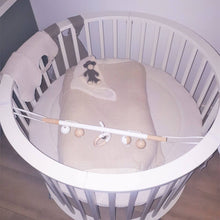 Afbeelding in Gallery-weergave laden, Boxkleed Amsterdam - in 30 kleuren - wafel - rond