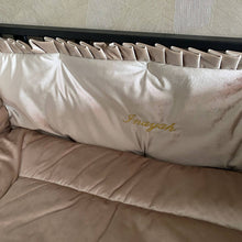 Afbeelding in Gallery-weergave laden, Boxbekleding Velvet - boxkleed - boxomranding - luxe -boxstrik