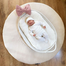 Afbeelding in Gallery-weergave laden, Boxkleed RibTeddy-rond-ribvelours-teddy-zand-ecru-in diverse kleuren