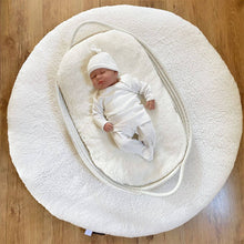 Afbeelding in Gallery-weergave laden, Boxkleed RibTeddy-rond-ribvelours-teddy-zand-ecru-in diverse kleuren