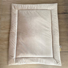 Afbeelding in Gallery-weergave laden, Boxkleed Luxury Velvet-zand-beige-rechthoek-rond of vierkant