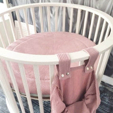 Afbeelding in Gallery-weergave laden, Boxkleed Amsterdam - in 30 kleuren - wafel - rond