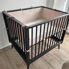 Afbeelding in Gallery-weergave laden, Boxbekleding Glitter-boxkleed-boxomranding-zand-zilver glitter