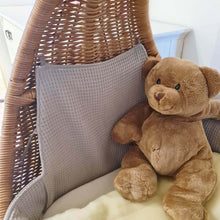 Afbeelding in Gallery-weergave laden, Celine wiegbekleding - strik - wieg - beschikbaar in 30 kleuren