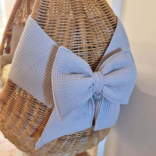 Afbeelding in Gallery-weergave laden, Celine wiegbekleding - strik - wieg - beschikbaar in 30 kleuren