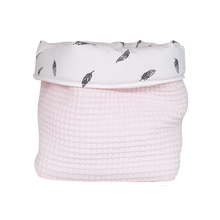 Afbeelding in Gallery-weergave laden, Commodemandje Sarae - in 30 kleuren - wafel - veertjes