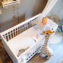 Afbeelding in Gallery-weergave laden, Babydekentje Ribvelours - ribfluweel - bamboe - gebroken wit - crème