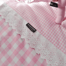 Afbeelding in Gallery-weergave laden, Dekbedovertrek Jaeleigh's Valentine - roze - hart - ruit