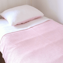 Afbeelding in Gallery-weergave laden, Dekbedovertrek Sjieke Wafeltjes - lichtroze - wit - wafel - wyber