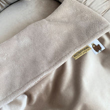 Afbeelding in Gallery-weergave laden, Babydekentje Luxury Velvet - fluweel - bamboe - zand