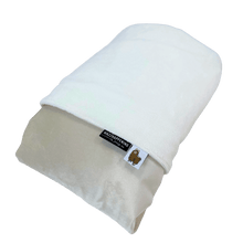 Afbeelding in Gallery-weergave laden, Babydekentje Luxury Velvet-fluweel-licht beige-crème-in 10 kleuren