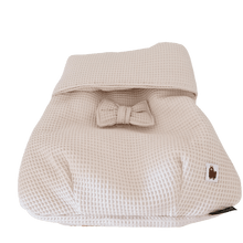 Afbeelding in Gallery-weergave laden, Dekje Lauryn - wafel - strikje - in 30 kleuren