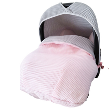 Afbeelding in Gallery-weergave laden, Maxi Cosi hoes Cabrio Lola twee kleuren wafel in 30 kleuren