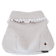 Afbeelding in Gallery-weergave laden, Dekje Naya - wafel - broderie - in 31 kleuren