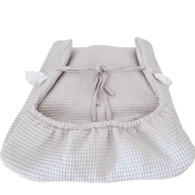 Afbeelding in Gallery-weergave laden, Dekje Naya - wafel - broderie - in 31 kleuren