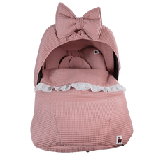 Afbeelding in Gallery-weergave laden, Dekje Naya - wafel - broderie - in 31 kleuren