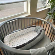 Afbeelding in Gallery-weergave laden, Boxkleed Amsterdam - in 30 kleuren - wafel - rond