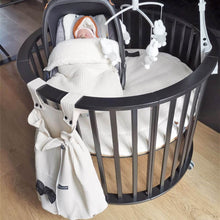 Afbeelding in Gallery-weergave laden, Boxkleed Amsterdam - in 30 kleuren - wafel - rond