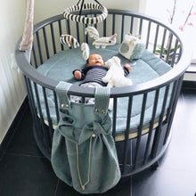 Afbeelding in Gallery-weergave laden, Boxkleed Amsterdam - in 30 kleuren - wafel - rond