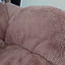 Afbeelding in Gallery-weergave laden, Maxi Cosi hoes Cabrio Puk oudroze wafel bamboe badstof