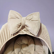 Afbeelding in Gallery-weergave laden, Maxi Cosi hoes Pebble Pro Pip zand lichtbruin ribvelours ribfluweel