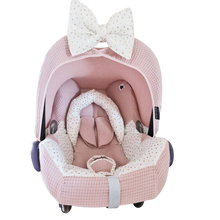 Afbeelding in Gallery-weergave laden, Maxi Cosi hoes Cabrio Nina oudroze licht goud wafel