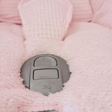 Afbeelding in Gallery-weergave laden, Maxi Cosi hoes Cabrio Bobbie lichtroze wafel badstof