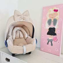 Afbeelding in Gallery-weergave laden, Maxi Cosi hoes Cabrio Bobbie karamel wafel badstof