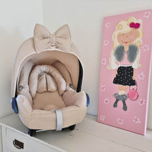 Afbeelding in Gallery-weergave laden, Maxi Cosi hoes Cabrio Bobbie karamel wafel badstof