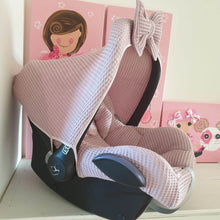 Afbeelding in Gallery-weergave laden, Maxi Cosi hoes Cabrio LuLu oudroze wafel