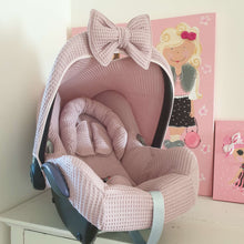 Afbeelding in Gallery-weergave laden, Maxi Cosi hoes Cabrio LuLu oudroze wafel