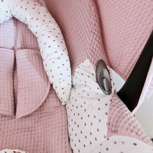 Afbeelding in Gallery-weergave laden, Maxi Cosi hoes Cabrio Nina oudroze licht goud wafel