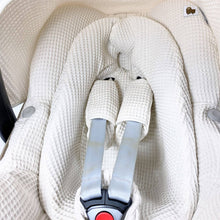 Afbeelding in Gallery-weergave laden, Maxi Cosi hoes Pebble Plus Lulu kiezel wafel neutraal