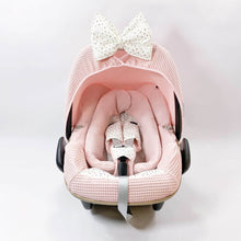 Afbeelding in Gallery-weergave laden, Maxi Cosi hoes Pebble Plus Nina - zalmroze - goud - druppel - wafel