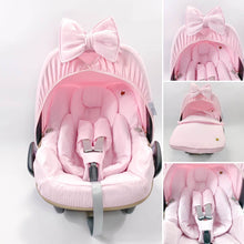 Afbeelding in Gallery-weergave laden, Maxi Cosi hoes Pebble Pro Paige lichtroze hydrofiel roze mousseline