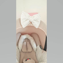 Afbeelding in Gallery-weergave laden, Maxi Cosi hoes Cabrio Nina zand goud druppels wafel