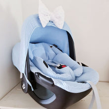 Afbeelding in Gallery-weergave laden, Maxi Cosi hoes Pebble 360 Joey lichtblauw babyblauw wafel