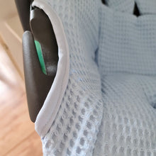 Afbeelding in Gallery-weergave laden, Maxi Cosi hoes Pebble 360 Joey lichtblauw babyblauw wafel