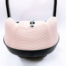 Afbeelding in Gallery-weergave laden, Maxi Cosi hoes Pebble 360 Nina zalmroze goud druppel wafel