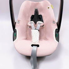 Afbeelding in Gallery-weergave laden, Maxi Cosi hoes Pebble 360 Nina zalmroze goud druppel wafel