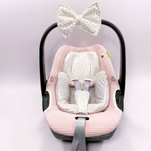 Afbeelding in Gallery-weergave laden, Maxi Cosi hoes Pebble 360 Nina zalmroze goud druppel wafel