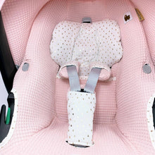 Afbeelding in Gallery-weergave laden, Maxi Cosi hoes Pebble 360 Nina zalmroze goud druppel wafel