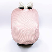 Afbeelding in Gallery-weergave laden, Maxi Cosi hoes Pebble 360 Nina zalmroze goud druppel wafel