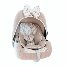Afbeelding in Gallery-weergave laden, Maxi Cosi hoes Cabriofix i-Size (Tinca) Kato taupe neutraal bloemen