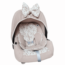Afbeelding in Gallery-weergave laden, Maxi Cosi hoes Cabriofix i-Size (Tinca) Kato taupe neutraal bloemen