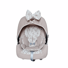Afbeelding in Gallery-weergave laden, Maxi Cosi hoes Cabriofix i-Size (Tinca) Kato taupe neutraal bloemen