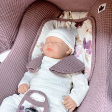 Afbeelding in Gallery-weergave laden, Maxi Cosi hoes universeel aquarel bloemen mauve