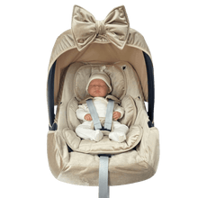 Afbeelding in Gallery-weergave laden, Maxi Cosi hoes Cabriofix i-Size (Tinca) Velvet zand luxury bamboe