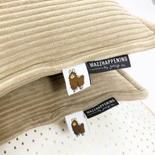 Afbeelding in Gallery-weergave laden, Kussen Pip - ribstof - rib - ribvelours - 7 kleuren beschikbaar